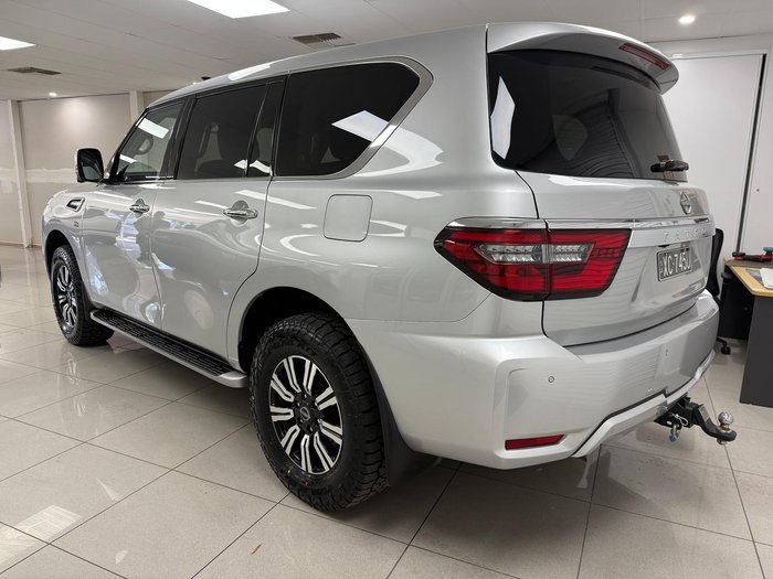 2023 Nissan Patrol Ti Y62 MY22 4X4 Dual Range Brilliant Silver
