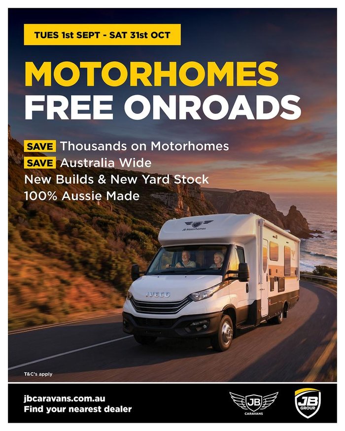 2026 JB Caravans Touring Slide Out 7.3 M Iveco
