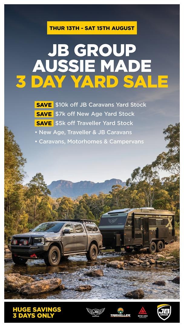 2026 JB Caravans Touring Slide Out 7.3 M Iveco