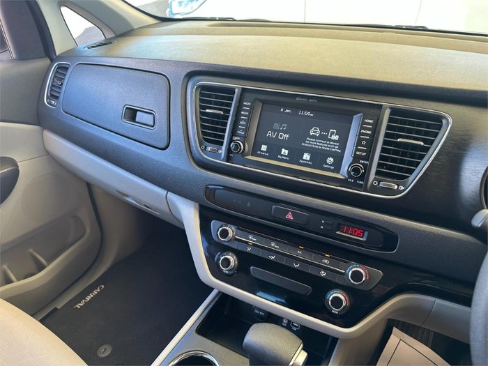 2020 Kia Carnival S YP MY20 Clear White