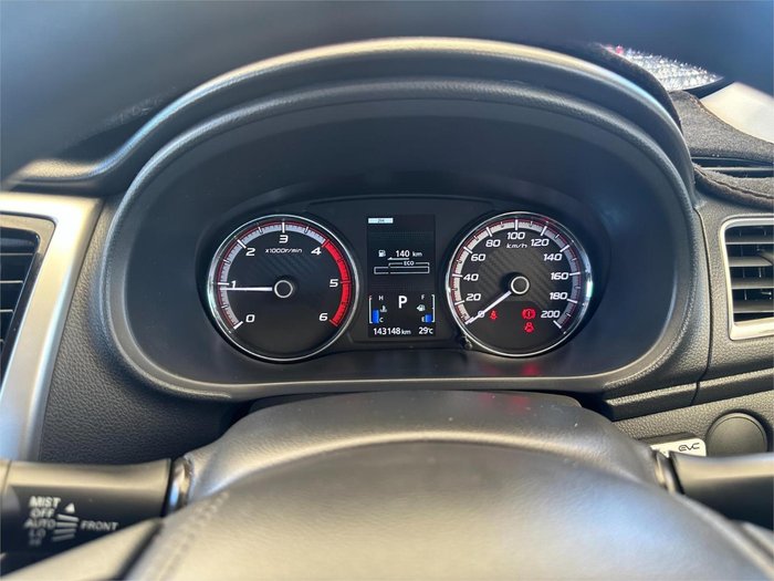 2019 Mitsubishi Triton GLX+ MR MY19 4X4 Dual Range Black Mica