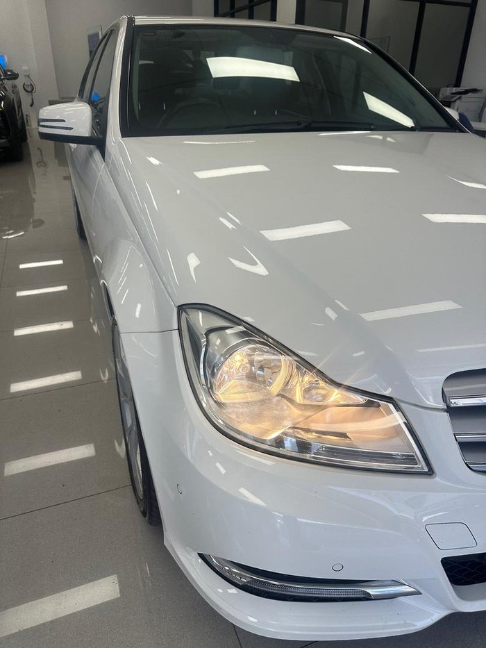 2012 Mercedes-Benz C-Class C200 BlueEFFICIENCY W204 MY12 Polar White