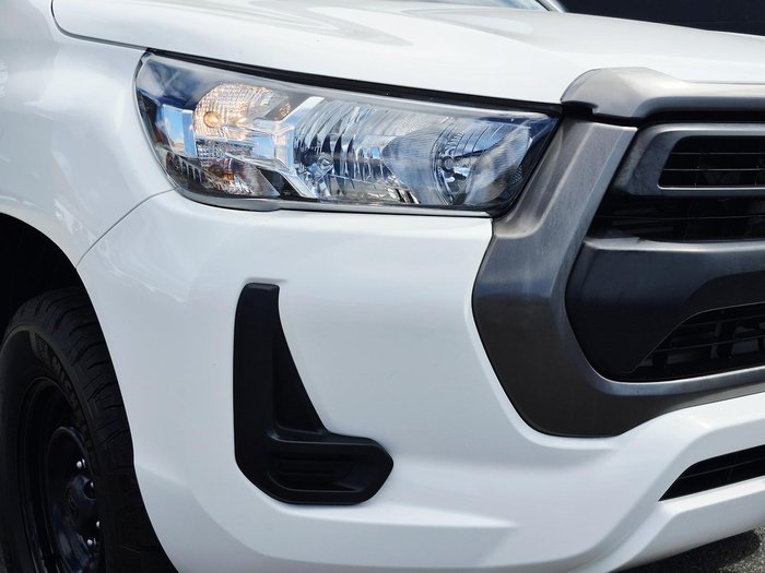 2021 Toyota Hilux SR GUN126R 4X4 Dual Range Glacier White