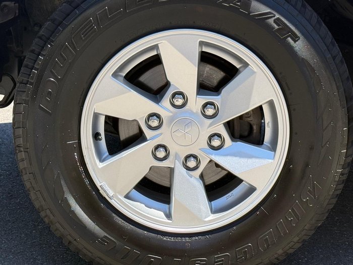 2018 Mitsubishi Triton GLX MQ MY18 4X4 Dual Range White