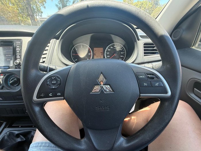 2018 Mitsubishi Triton GLX MQ MY18 4X4 Dual Range White