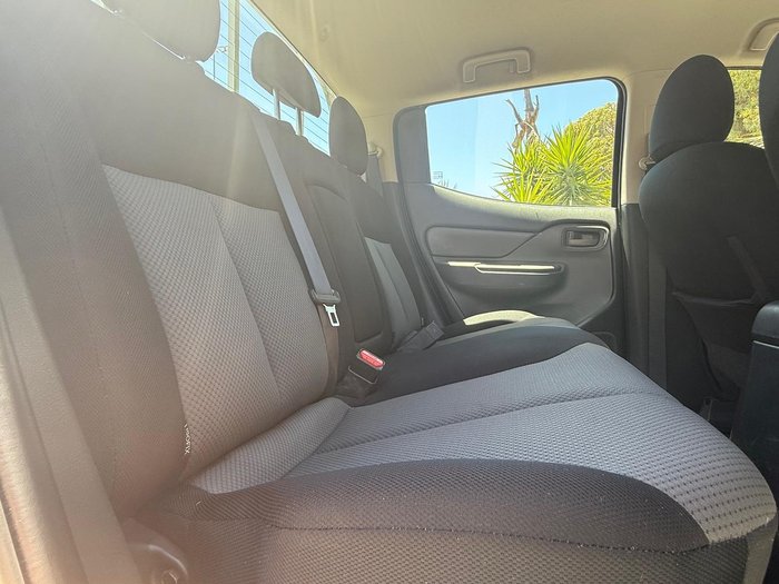 2018 Mitsubishi Triton GLX MQ MY18 4X4 Dual Range White