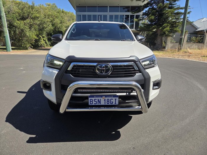 2021 Toyota Hilux Rogue GUN126R 4X4 Dual Range White