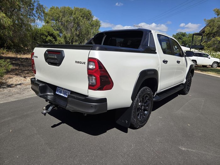 2021 Toyota Hilux Rogue GUN126R 4X4 Dual Range White