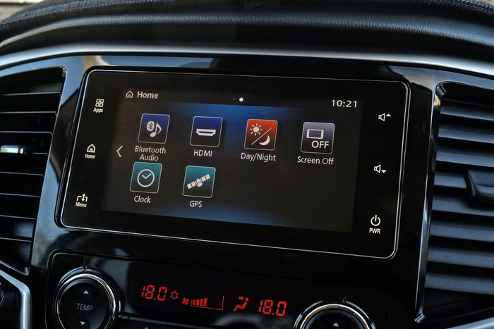 2019 Mitsubishi Triton GLS Premium MR MY20 4X4 Dual Range White