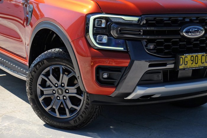 2022 Ford Ranger Wildtrak MY22 4X4 Dual Range Sedona Orange
