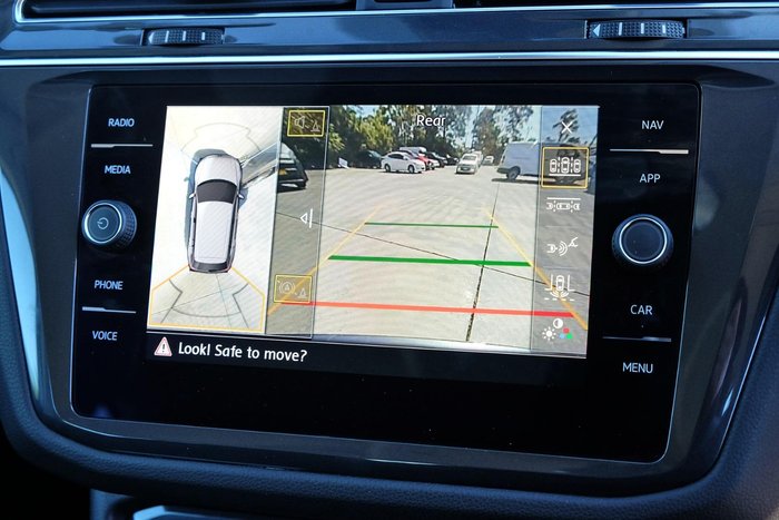 2019 Volkswagen Tiguan 132TSI Comfortline Allspace 5N MY20 Four Wheel Drive Platinum Grey