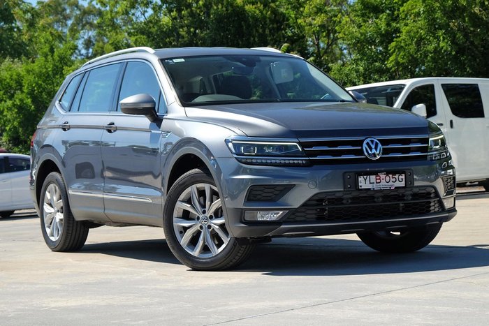 2019 Volkswagen Tiguan 132TSI Comfortline Allspace 5N MY20 Four Wheel Drive Platinum Grey