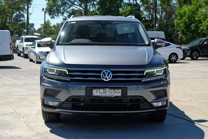 2019 Volkswagen Tiguan 132TSI Comfortline Allspace 5N MY20 Four Wheel Drive Platinum Grey