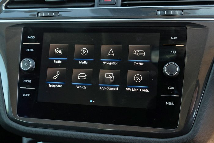 2019 Volkswagen Tiguan 132TSI Comfortline Allspace 5N MY20 Four Wheel Drive Platinum Grey