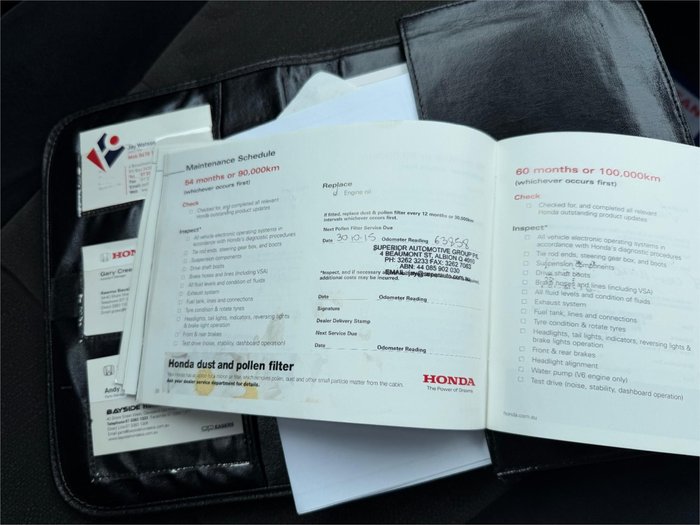 2008 HONDA ACCORD VTi