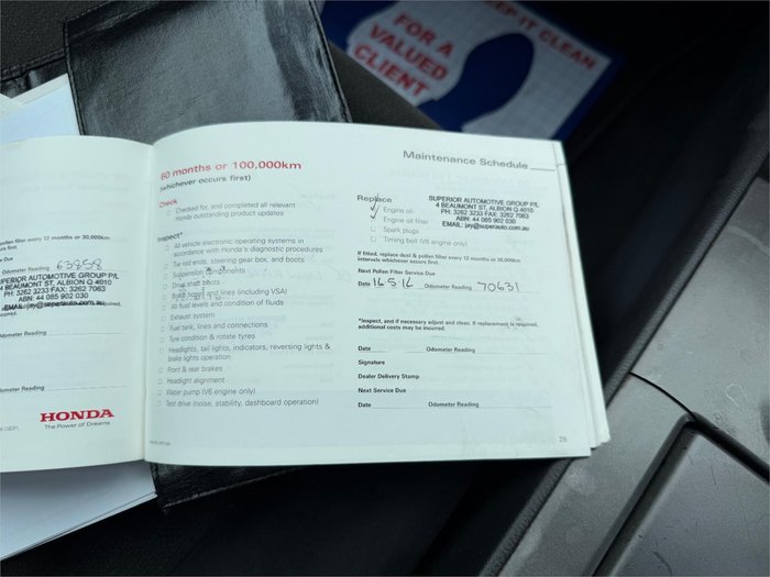 2008 HONDA ACCORD VTi