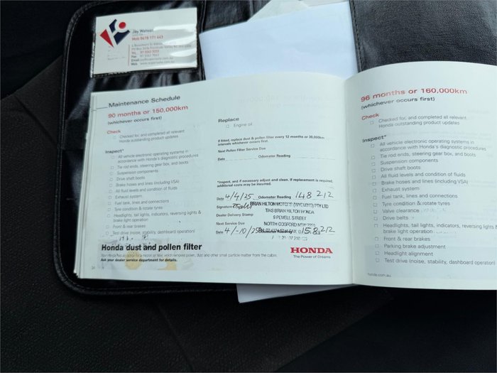 2008 HONDA ACCORD VTi