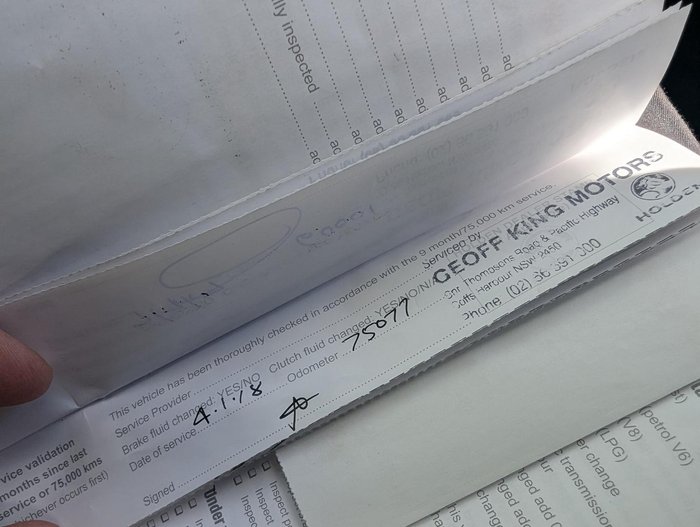 2015 Holden Commodore Evoke VF Series II MY16 Heron White