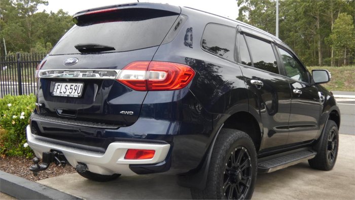 2020 Ford Everest Titanium UA II MY20.25 4X4 Dual Range Deep Crystal Blue