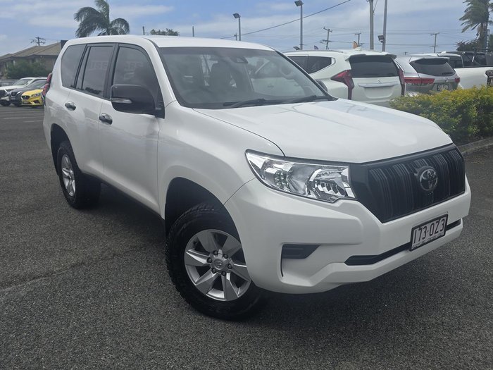 2018 Toyota Landcruiser Prado GX GDJ150R 4X4 Dual Range White
