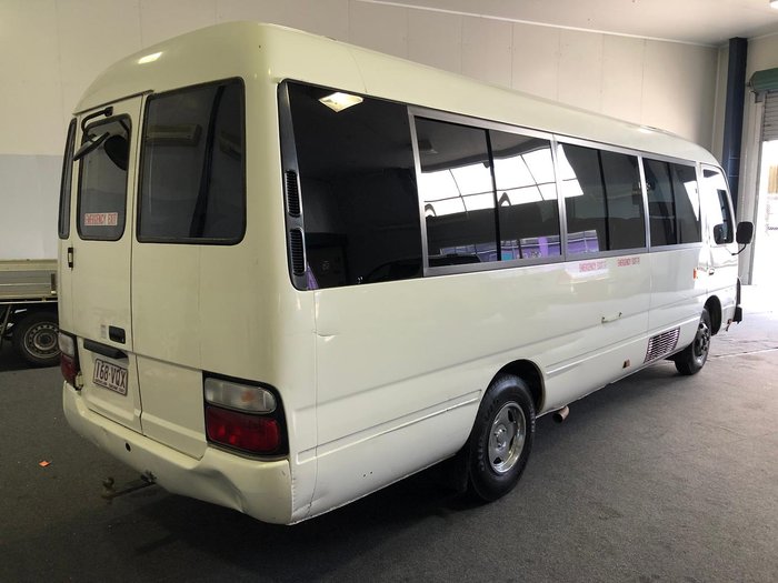 2013 Toyota Coaster Deluxe XZB50R White