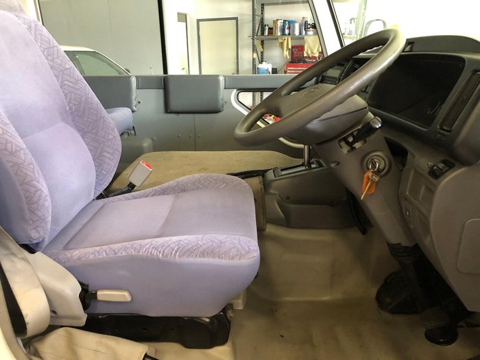 2013 Toyota Coaster Deluxe XZB50R White