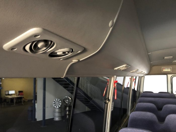 2013 Toyota Coaster Deluxe XZB50R White