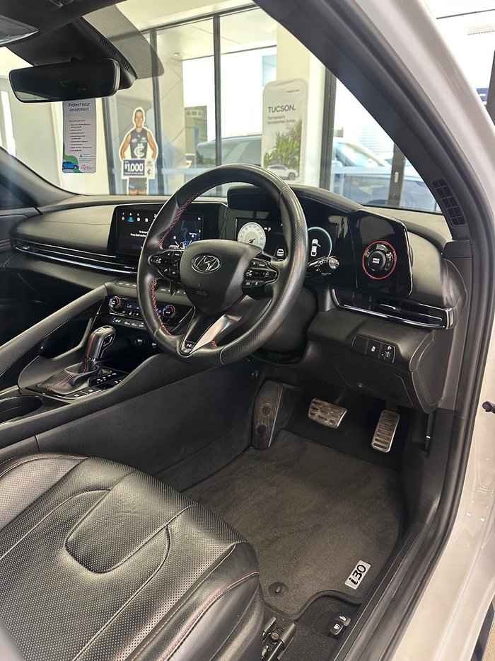 2021 Hyundai i30 N Line Premium CN7.V1 MY21 Polar White