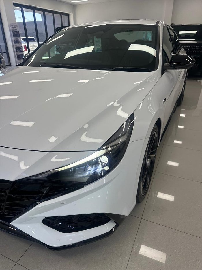 2021 Hyundai i30 N Line Premium CN7.V1 MY21 Polar White