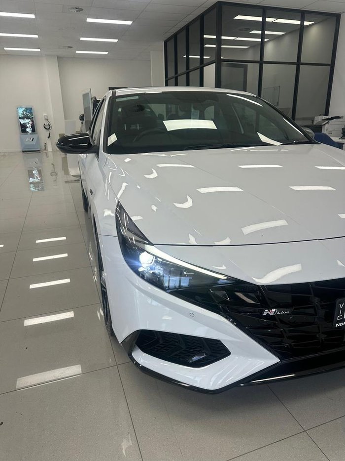 2021 Hyundai i30 N Line Premium CN7.V1 MY21 Polar White