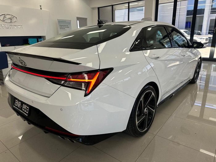 2021 Hyundai i30 N Line Premium CN7.V1 MY21 Polar White