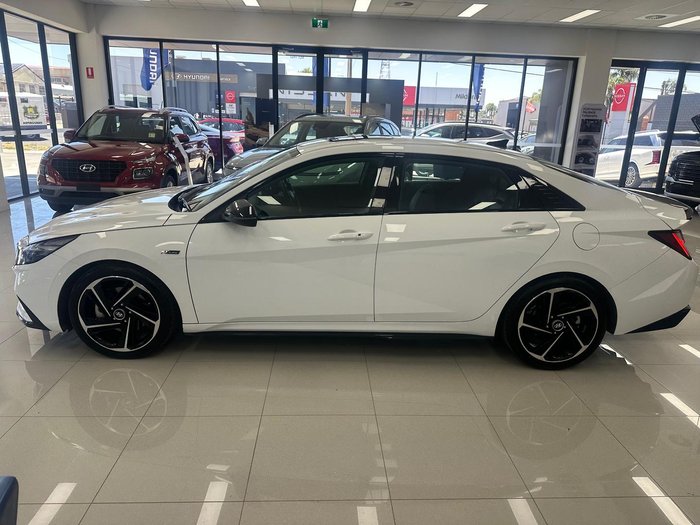 2021 Hyundai i30 N Line Premium CN7.V1 MY21 Polar White