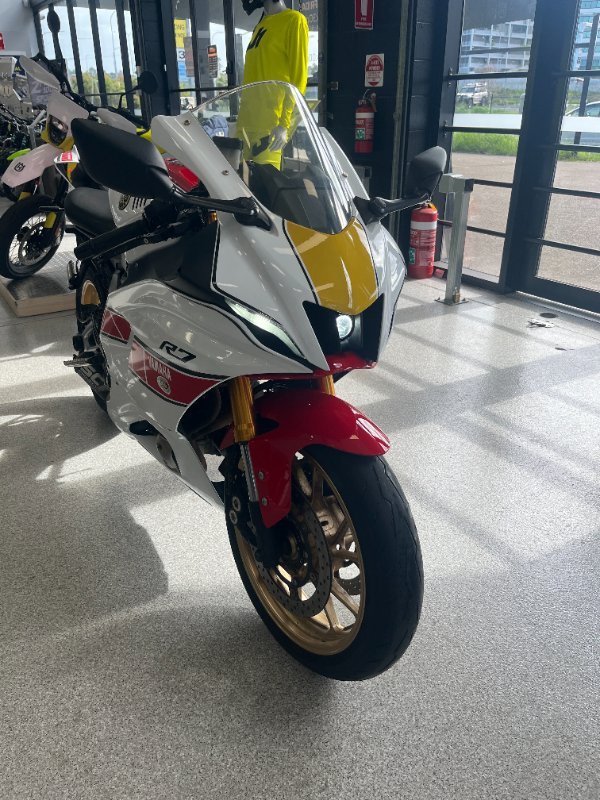 2022 Yamaha YZF-R7 LAM 60TH ANNIIV SPORTS WHITE