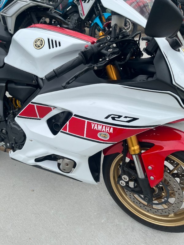 2022 Yamaha YZF-R7 LAM 60TH ANNIIV SPORTS WHITE