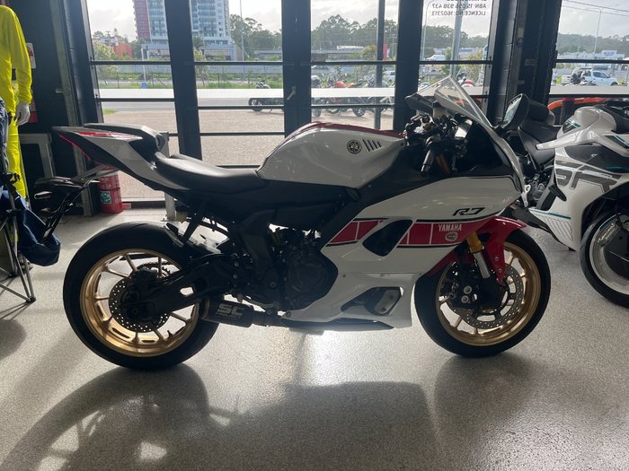 2022 Yamaha YZF-R7 LAM 60TH ANNIIV SPORTS WHITE