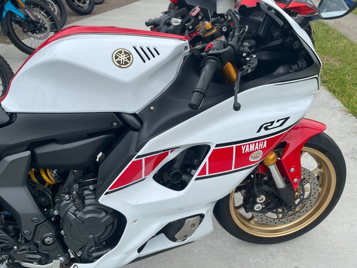2022 Yamaha YZF-R7 LAM 60TH ANNIIV SPORTS WHITE