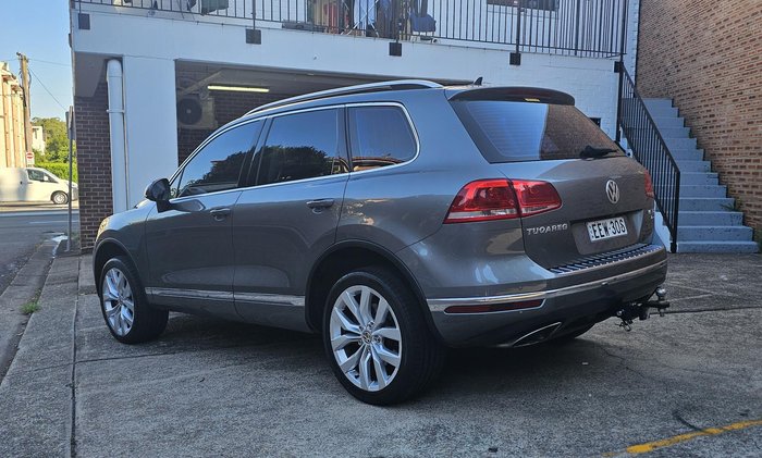 2016 Volkswagen Touareg V6 TDI 7P MY16 Four Wheel Drive Canyon Grey