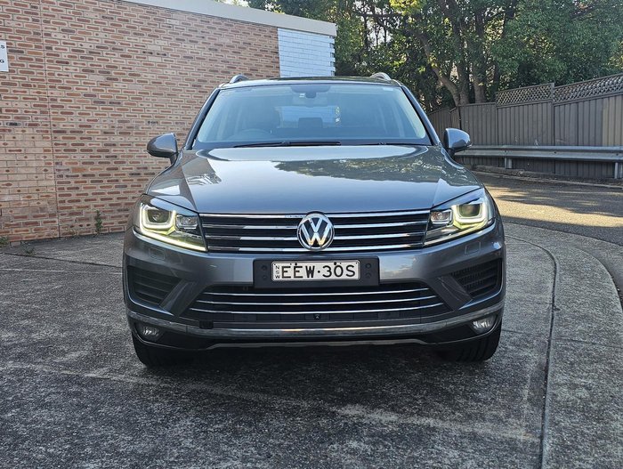 2016 Volkswagen Touareg V6 TDI 7P MY16 Four Wheel Drive Canyon Grey