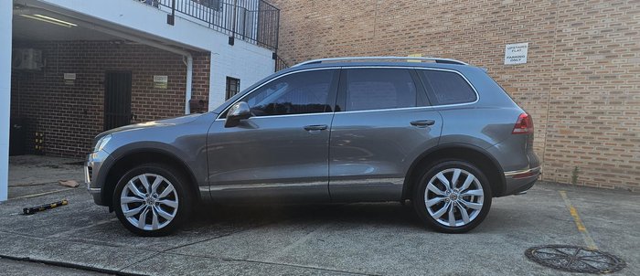 2016 Volkswagen Touareg V6 TDI 7P MY16 Four Wheel Drive Canyon Grey