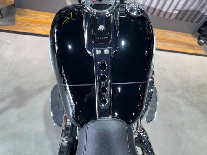 2025 Harley-davidson FLFB FAT BOY (117) Vivid Black