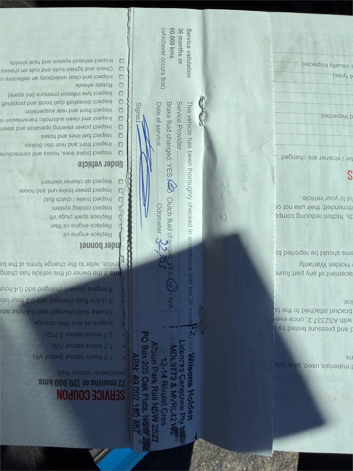 2015 HOLDEN UTE SV6 STORM