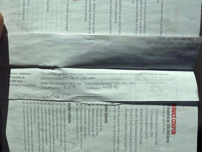 2015 HOLDEN UTE SV6 STORM