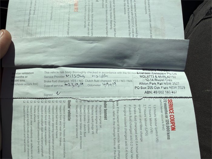 2015 HOLDEN UTE SV6 STORM