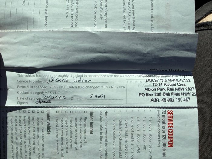 2015 HOLDEN UTE SV6 STORM