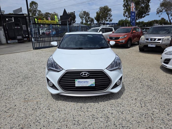 2017 Hyundai Veloster SR Turbo FS5 Series II White Crystal