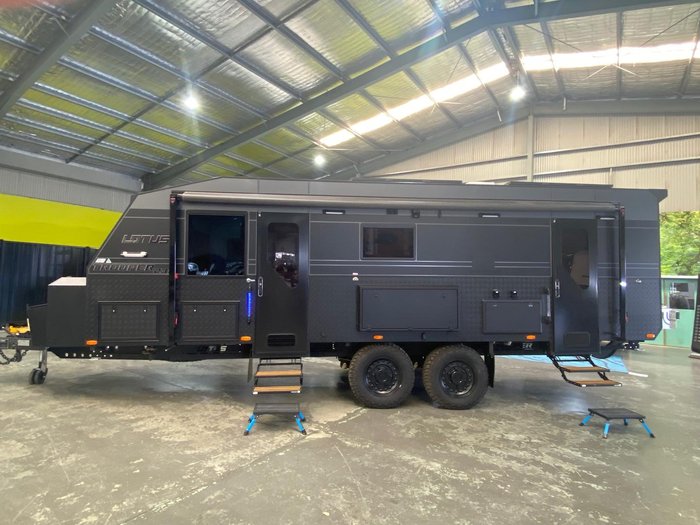 2025 Lotus Caravans Trooper Dual Door 23'11 Double Bunk