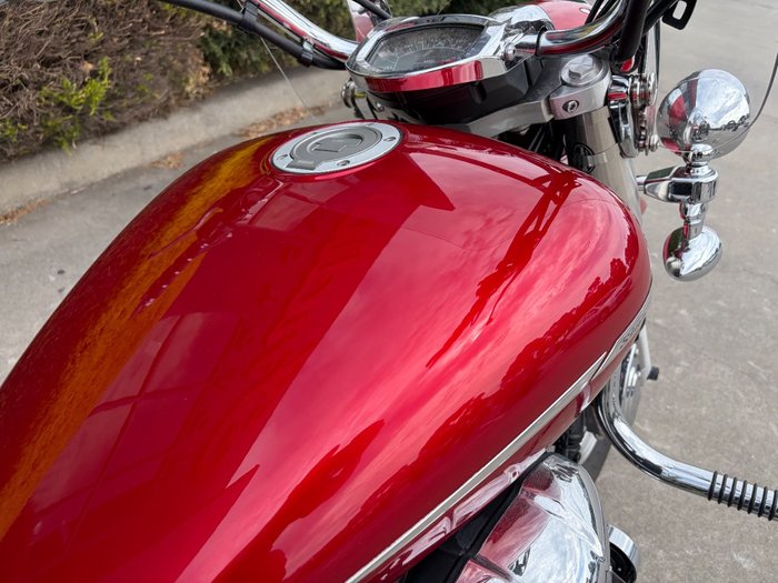 2007 Yamaha XVS1300A V-STAR Red