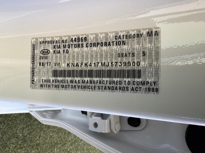 2017 Kia Cerato Sport