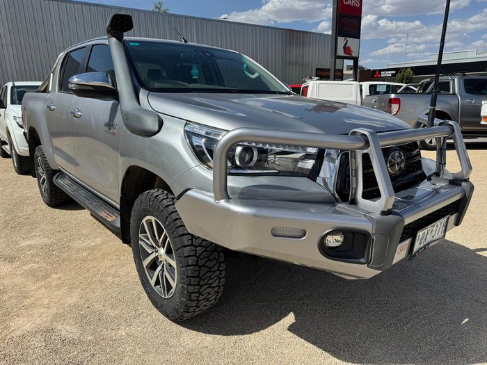 2019 Toyota Hilux SR5 GUN126R 4X4 Dual Range Silver Sky