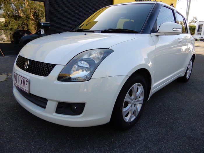 2010 Suzuki Swift Extreme RS415 White Pearl